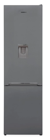 Холодильник с нижней морозильной камерой Heinner HC-V286SWDF, 288 л, 180 см, F (A+), Серебристый