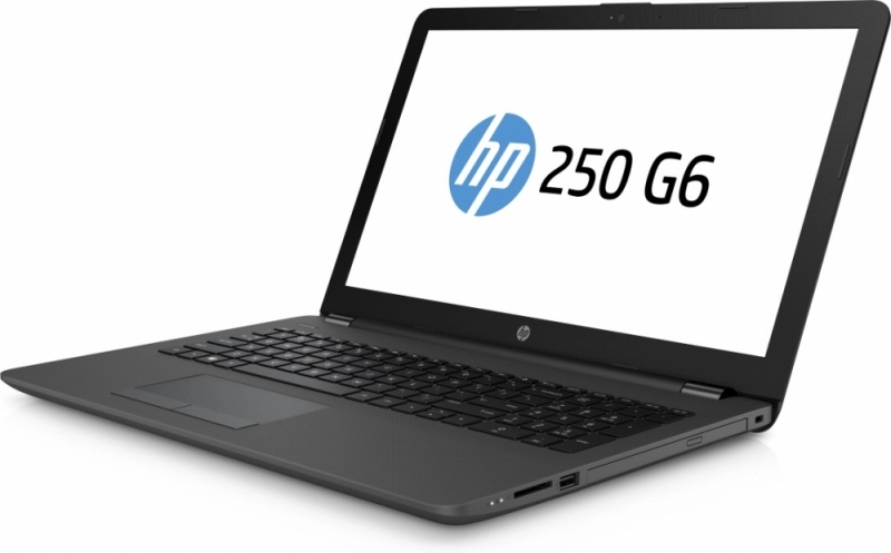 Laptop HP 250 G6 N3060/4/500, 4 GB, DOS, Negru