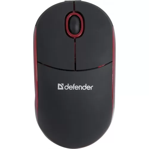 Проводная мышь Defender MS630BkRed