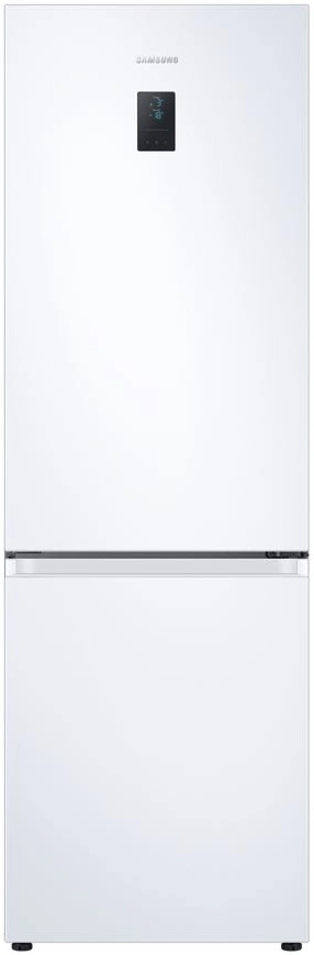 Холодильник с нижней морозильной камерой Samsung RB34T672EWWEF, 344 л, 185.3 см, E, Белый