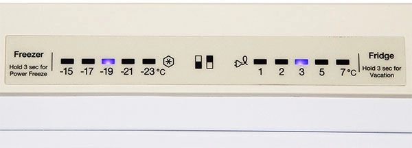 Frigider cu congelator jos Samsung RB37J5000EF, 367 l, 201 cm, A+, Bej