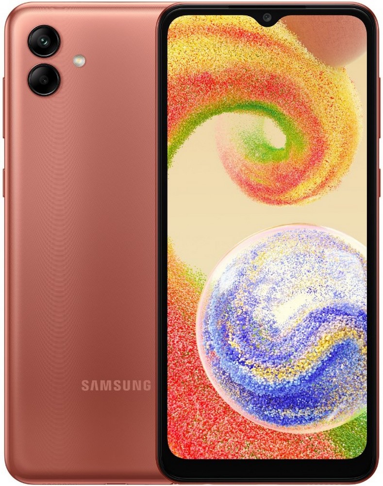 Смартфон Samsung Galaxy A04 / 6.5'' / 3 ГБ / 32 ГБ / Коричневый photo 1 Смартфон Samsung Galaxy A04 / 6.5'' / 3 ГБ / 32 ГБ / Коричневый photo 1