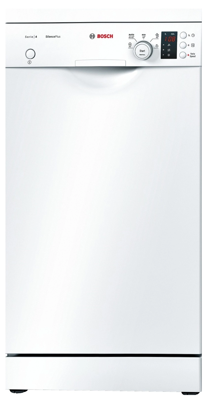 Посудомоечная машина  Bosch SPS50E82EU, 9 комплектов, 4программы, 45 см, A+, Белый
