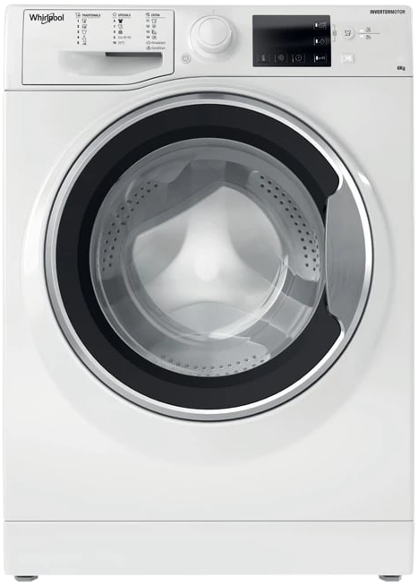 Стиральная машина Whirlpool WRBSB6228WEU 6 кг / 1200 об/мин / E / Белый photo 1 Стиральная машина Whirlpool WRBSB6228WEU 6 кг / 1200 об/мин / E / Белый photo 1