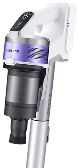 Aspirator vertical Samsung VS15T7031R4EV, 410 W, 86 dB, Alb