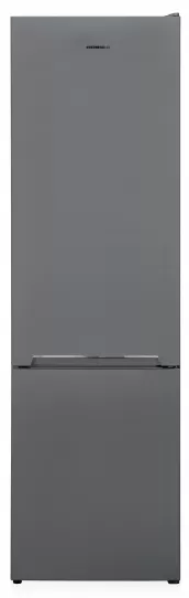 Холодильник с нижней морозильной камерой Heinner HC-V286SF, 288 л, 180 см, F (A+), Серебристый