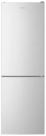 Холодильник с нижней морозильной камерой Candy CCE3T618FS, 342 л, 185 см, F (A+), Серебристый