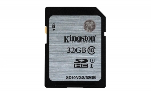 Карта памяти SDHC Kingston SD10VG2/32GB Class10 UHS-1 32GB 