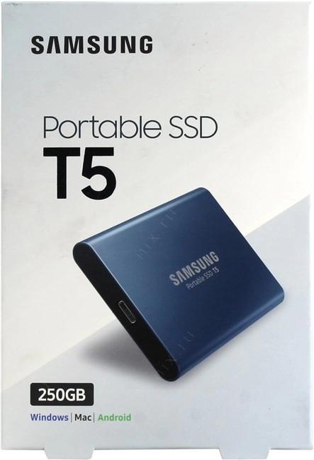 Внешний SSD диск Samsung T5 250 Гб MU-PA250B