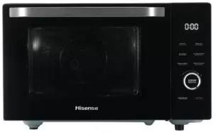 Микроволновая печь с грилем Hisense H30MOBS10HC, 30 л, 1000 Вт, 2400 Вт, Черный