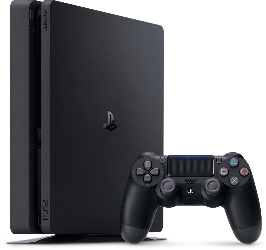 Consola Sony PlayStation 4 Slim, 500 GB + Controller Dualshock