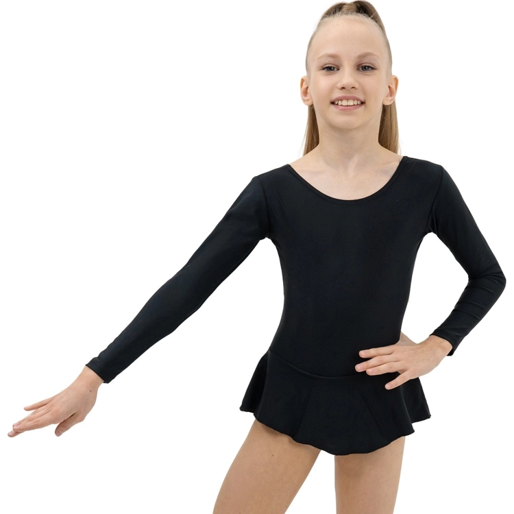 Купальник гимнастический Grace Dance Gymnastic leotard with skirt