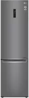 Холодильник с нижней морозильной камерой LG GWB509SLKM, 384 л, 203 см, A++, Серебристый