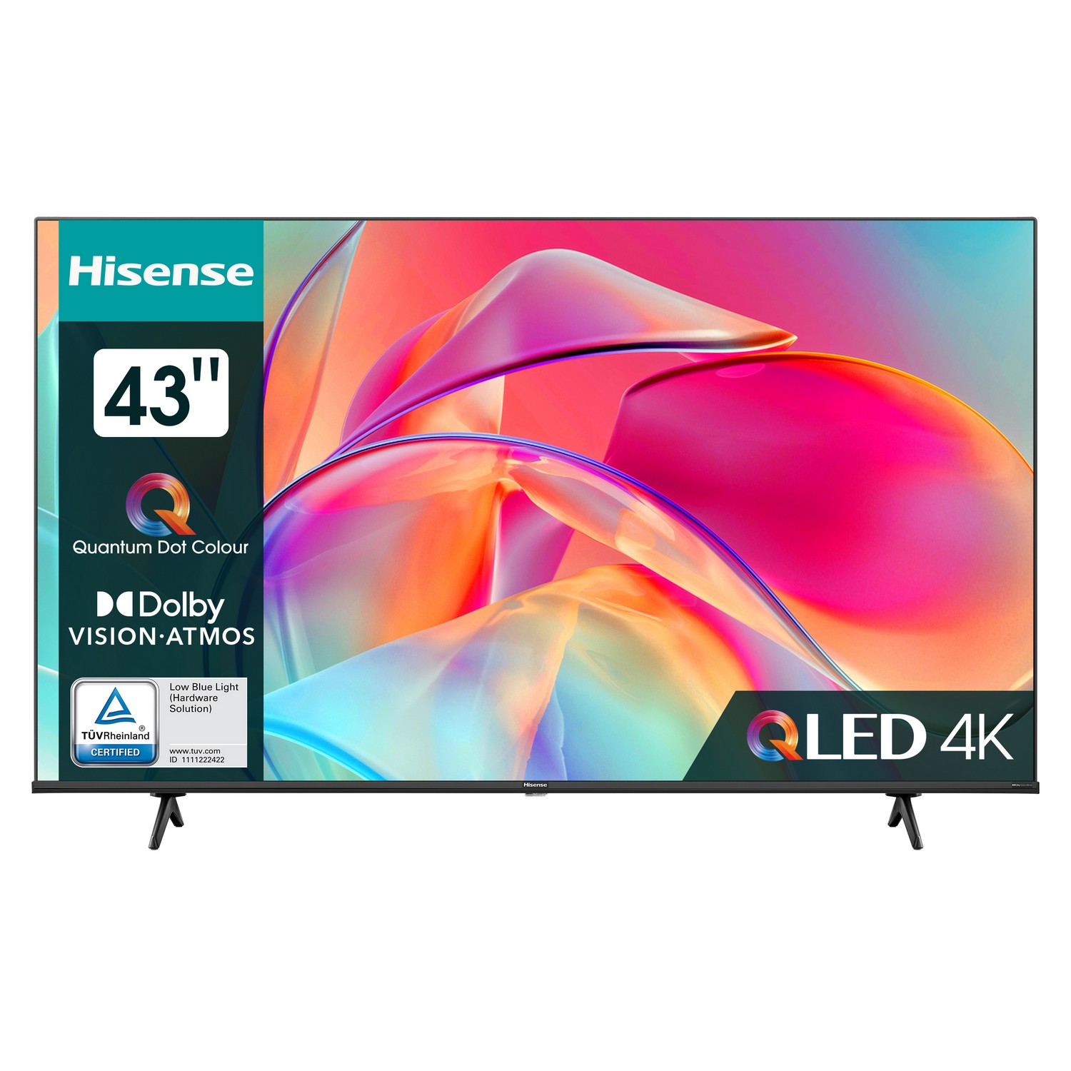 Телевизор Hisense 43E7KQ / 43" / QLED / UHD 4K photo 1 Телевизор Hisense 43E7KQ / 43" / QLED / UHD 4K photo 1