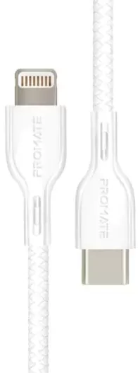 Кабель USB Type-C - Lightning Promate AISPOWERLINKW