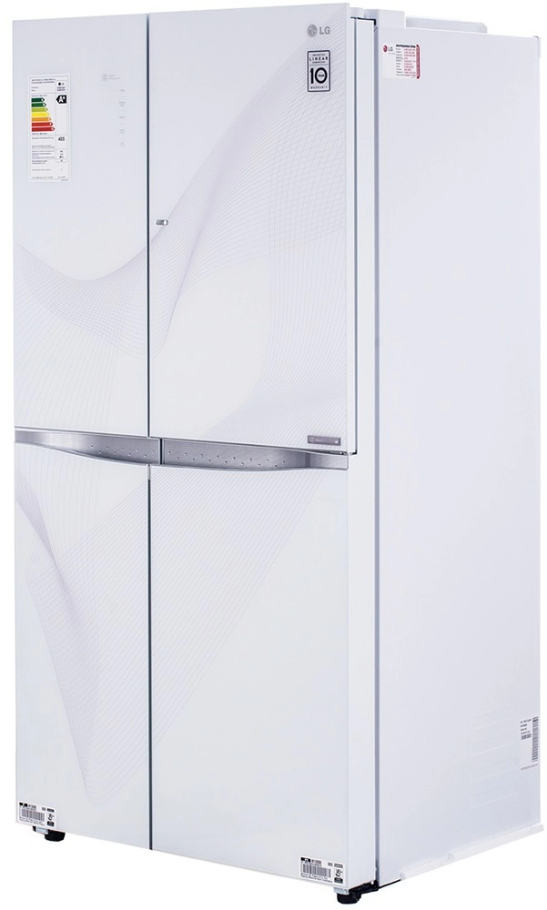 Холодильник Side-by-Side LG GRM257SGKW, 821 л, 178.5 см, A++, Белый