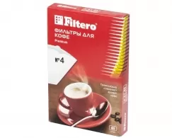 Фильтр для кофеварок Filtero F 4/40 alb