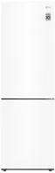 Холодильник с нижней морозильной камерой LG GWB459SQLM, 341 л, 186 см, A++, Белый