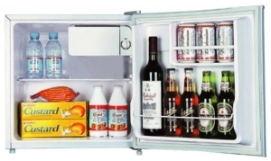 Холодильник однодверный Midea HS65LN, 46 л, 48 см, A+, Белый