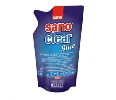 Средство для мытья стекол Sano clearblue750ml