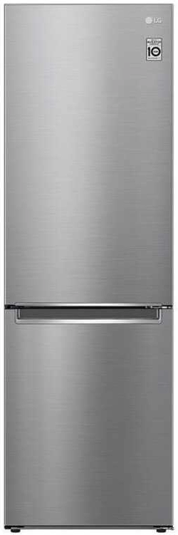 Холодильник LG GBB61PZJMN, 341 л, 186 см, E/A++, Серебристый