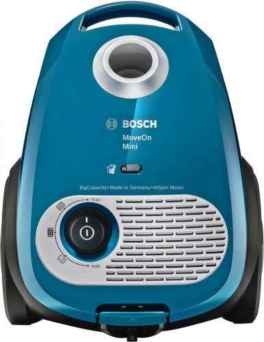Aspirator cu sac Bosch BGL25MON1, 3.0 l  si mai mult, 600 W, 80 dB, Albastru