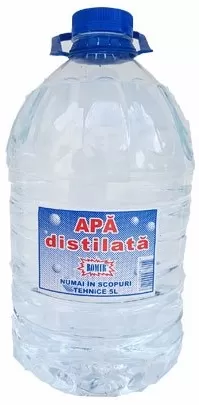 Дистилированная вода Bernulina Apadistilata5L