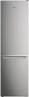 Холодильник с нижней морозильной камерой Whirlpool W7X91IOX, 367 л, 202.7 см, F, Серебристый