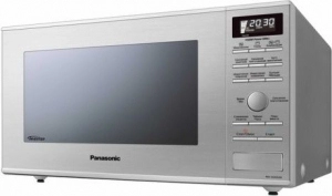 Микроволновая печь с грилем Panasonic NN-GD692MZPE, 30 л, 1000 Вт, 1100 Вт, Серебристый