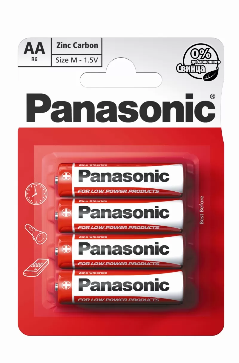 Батарейка Panasonic R6REL/4BPR