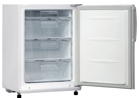 Холодильник с нижней морозильной камерой LG GA E409 UQA, 303 л, 190 см, A, Белый
