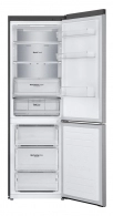 Холодильник с нижней морозильной камерой LG GA-B459MMQM, 374 л, 186 см, A++, Серебристый