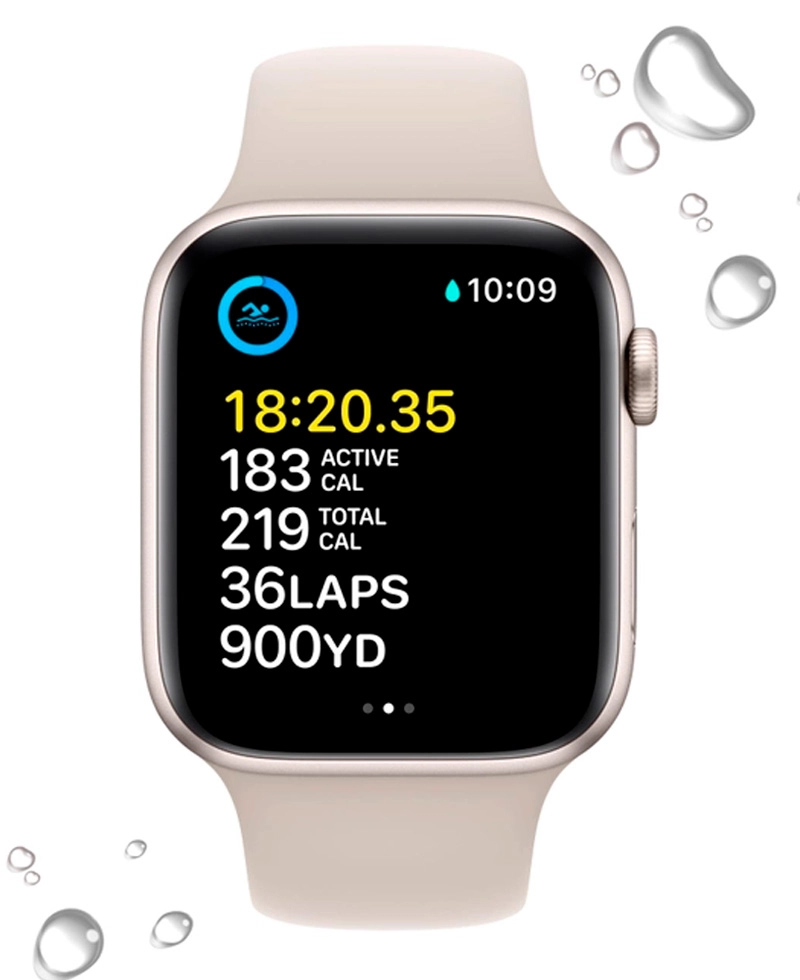 Смарт часы Apple Watch Series SE (2022) 44mm Starlight
