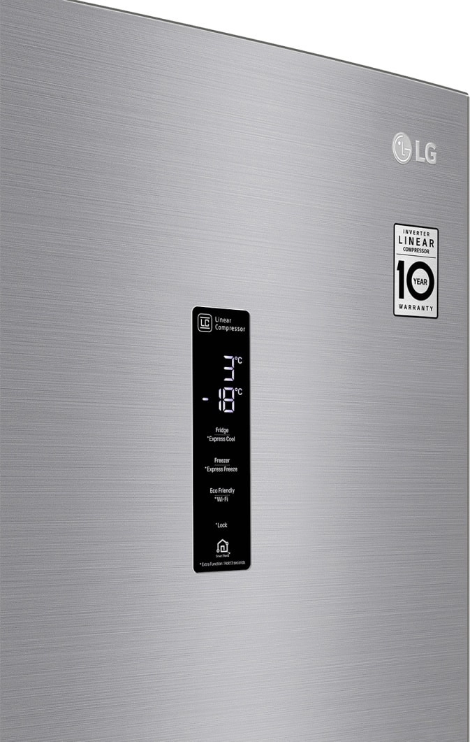 Холодильник с нижней морозильной камерой LG GA-B459MMQZ