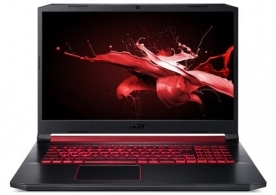 Ноутбук Acer Nitro AN517-51-58RA, 8 ГБ, Linux, Красный с черным