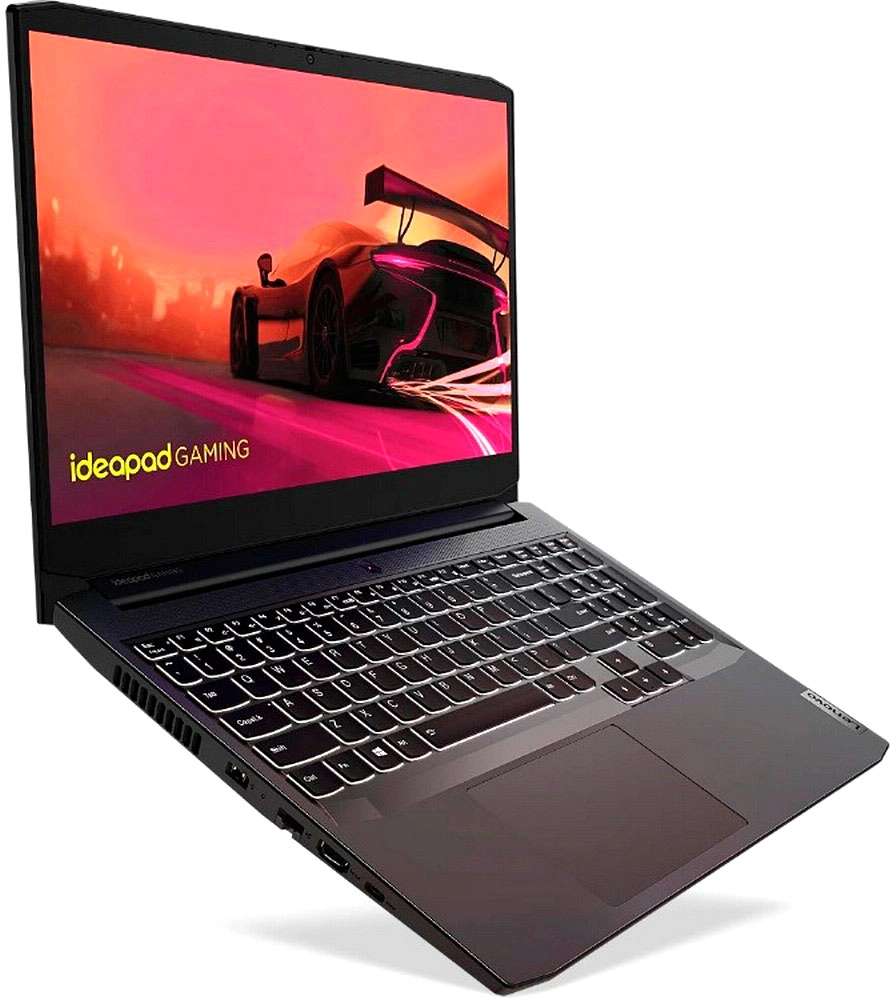Ноутбук Lenovo 82K2007ERM, 8 ГБ, Черный