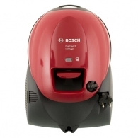 Aspirator cu sac Bosch BSN1701RU, 1700 W, 73 dB, Negru cu rosu