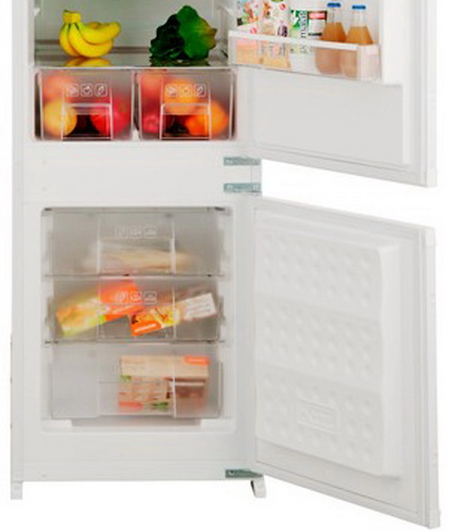 Встраиваемый холодильник Haier HRF225WBRU, 225 л, 180 см, A, Белый