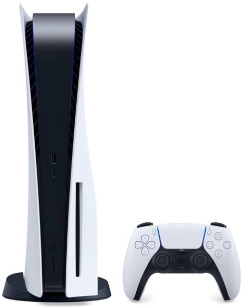 Игровая приставка Sony PlayStation 5 (Blu-Ray) - White +1 Controller Dualsense