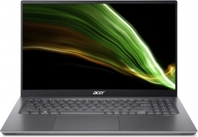 Ноутбук Acer Swift X SFX16-51G-54S5, 16 ГБ, Серый
