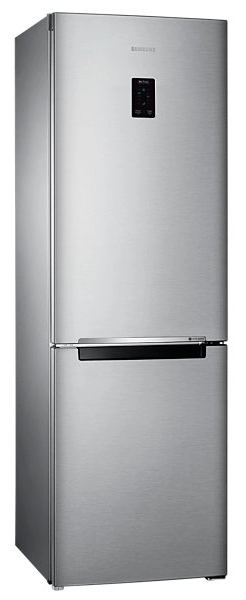 Холодильник с нижней морозильной камерой Samsung RB33J3200SA, 328 л, 185 см, A+, Серебристый
