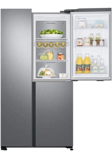 Холодильник Side-by-Side Samsung RS63R5591SL, 630 л, 178 см, A+, Серебристый