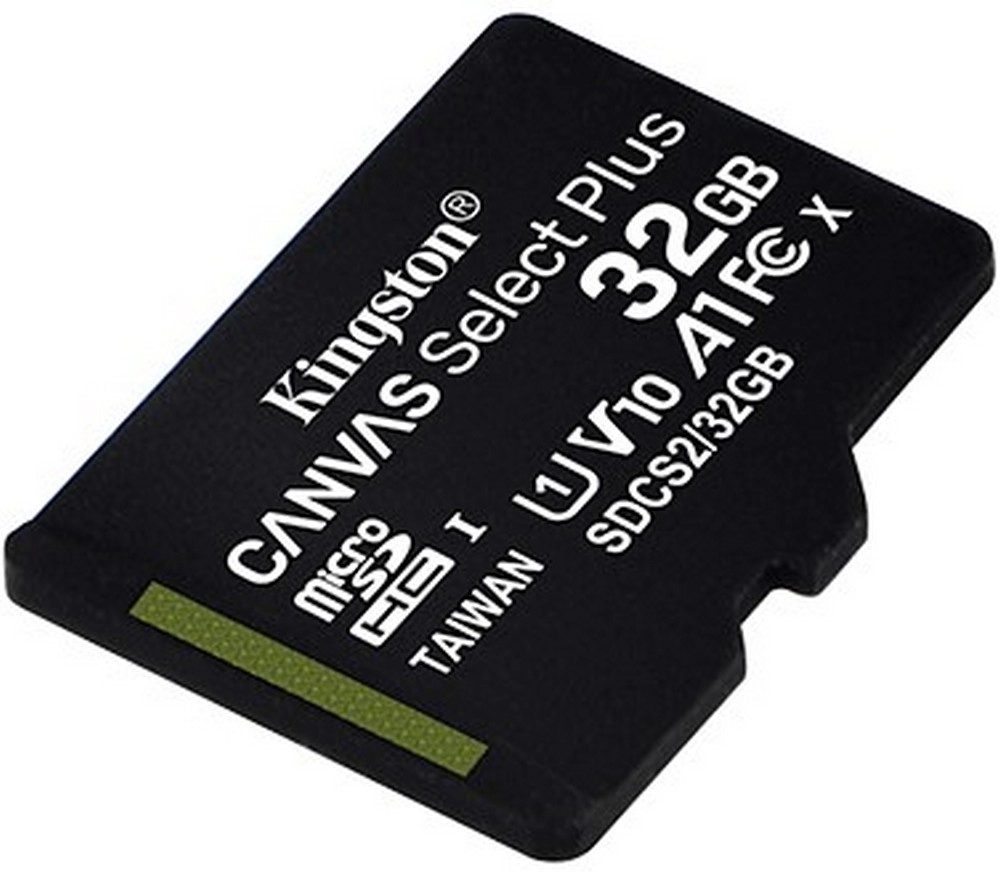 Карта памяти MicroSD Kingston Canvas Select Plus 32GB