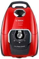 Пылесос с мешком Bosch BGL8PET2, 650 Вт, 72 дБ, Красный