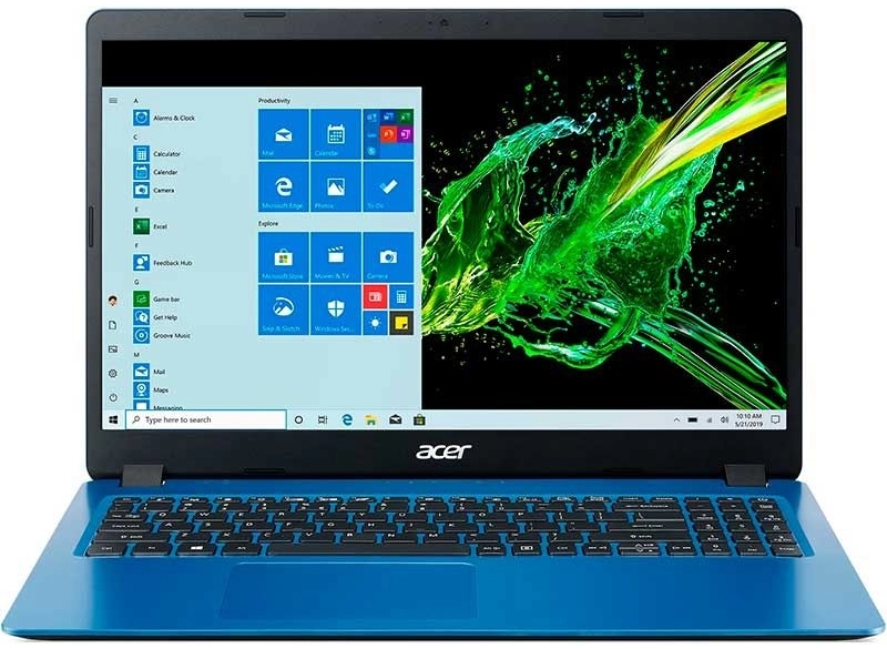 Ноутбук Acer A3155631T6, 4 ГБ, Linux, Синий
