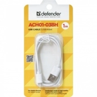 Cablu USB-A - Lightning Defender ACH01-03BH USB-Lighthing 1m