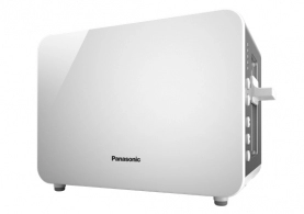 Тостер Panasonic NT-DP1WTQ, 2 тоста, 850 Вт, Белый