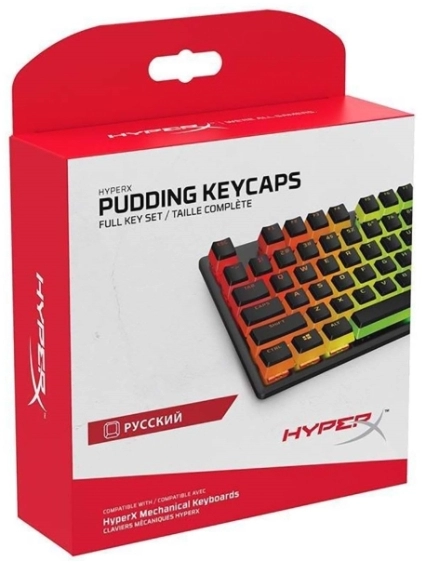 Колпачки механической клавиатуры HyperX HKCPXABKRUG