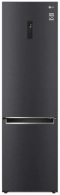 Холодильник с нижней морозильной камерой LG GAB509SBUM, 384 л, 203 см, A++