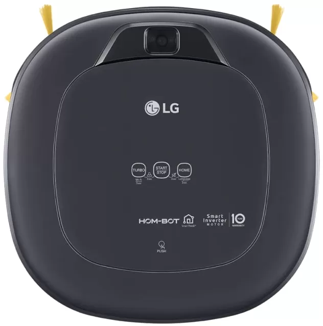 Пылесос-робот LG VR6640LVM, 23 Вт, 69 дБ, Черный